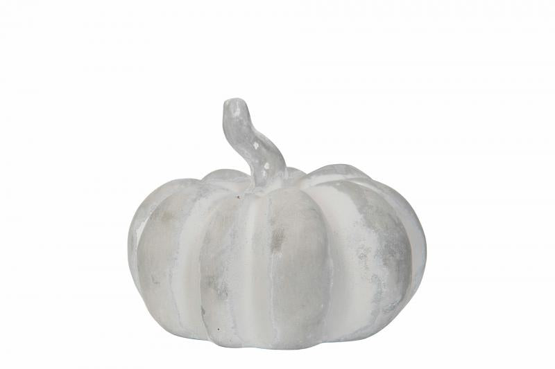 Dekorasjon Gresskar Sement 2-pack 11,5x9cm