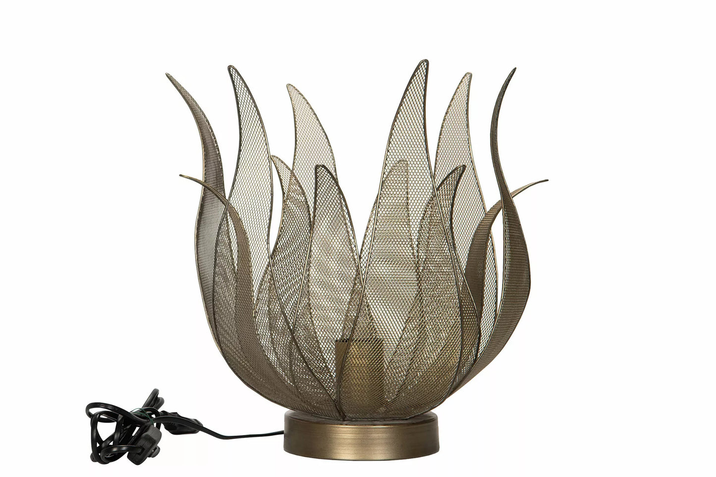 Bordslampa Grace Antik Mässing 35x35cm I lager: Vecka 10