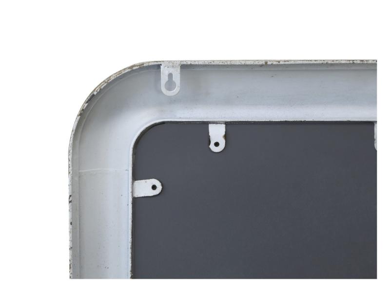 Veggspeil H55 / L40 / B3,5 cm antikk krem 1 st