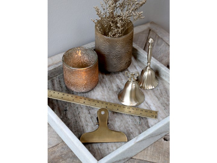 Lyslykt mønster H12,5/Ø12 cm antique zink 1 st