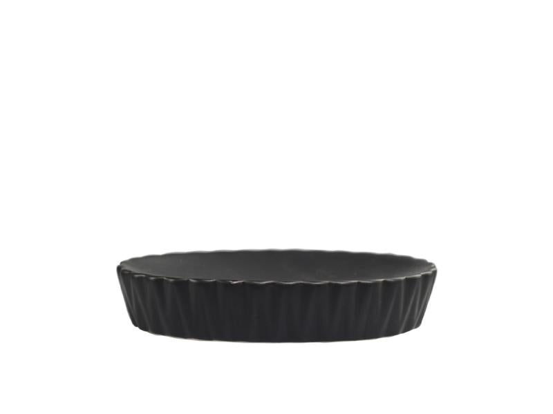 Baderomsdekorajon Diamantsåpeskål H2.5 / L13 / B9.5 cm svart