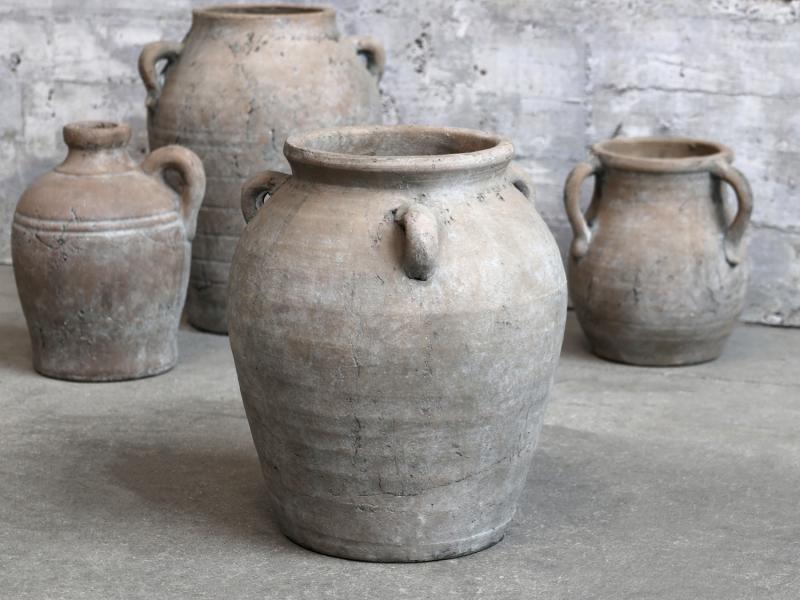 Krukke Innendørs Terrakottakrukke håndtak H30,5 / Ø26,5 cm