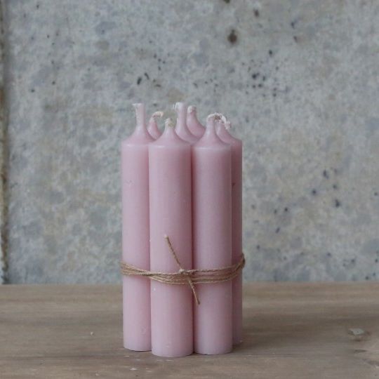 Lys Kirkelys 4,5 t ikke bundet H11 / Ø2 cm lys rosa 10-pack