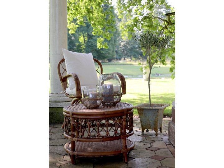 Lyslykt flettet H30,50 / Ø26 cm klar 1 st