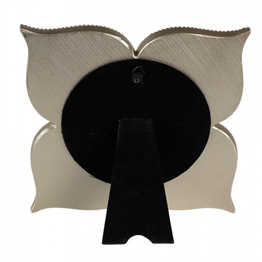 Bordspegel Blomma Silver 21x2x21 cm