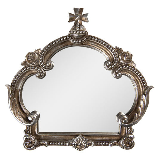 Veggdekorasjon Speillysekrone 30x30 cm