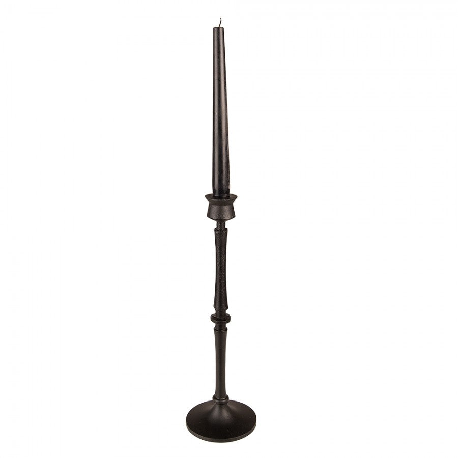 Lysestake Sort Ø 10x33 cm