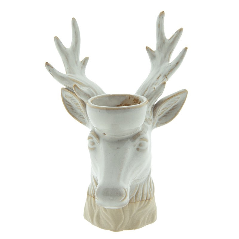 Juldekoration Inomhus Ren Värmeljus 21 Cm Beige brun Porslin