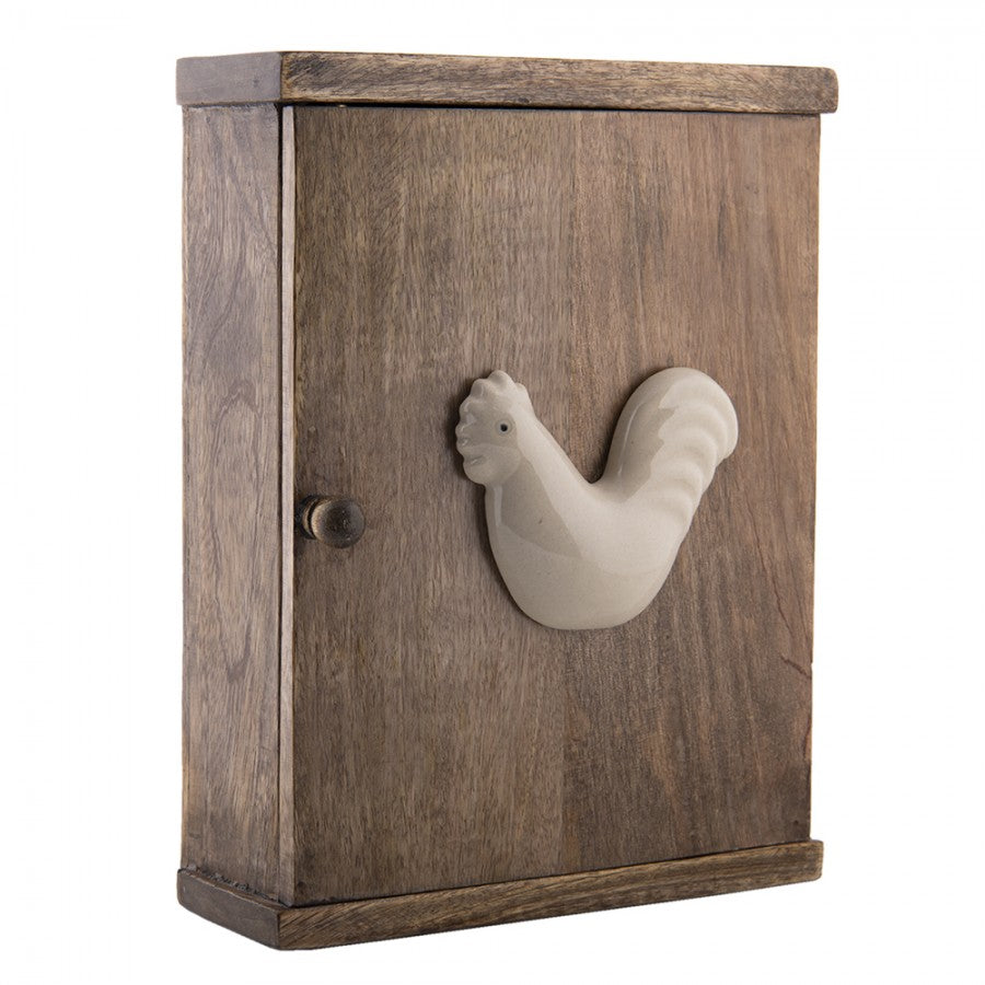 Hallmøbler Nøkkelboks Brun 23x8x30 cm