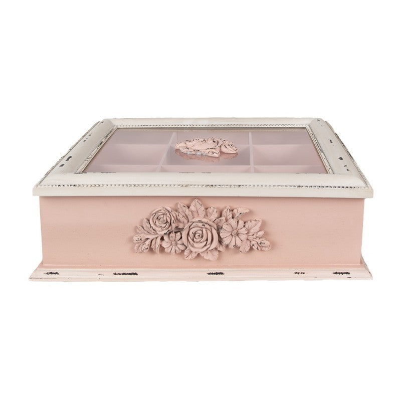 Teboks (9 rom) Beige 32x26x9 cm