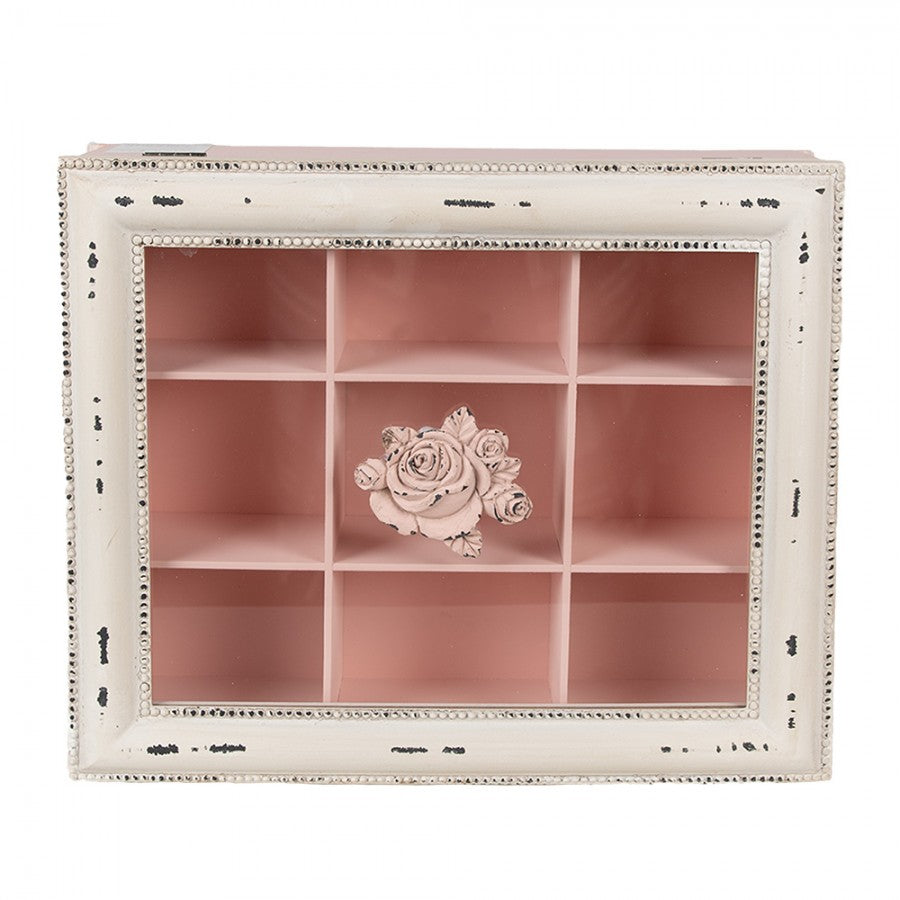 Teboks (9 rom) Beige 32x26x9 cm