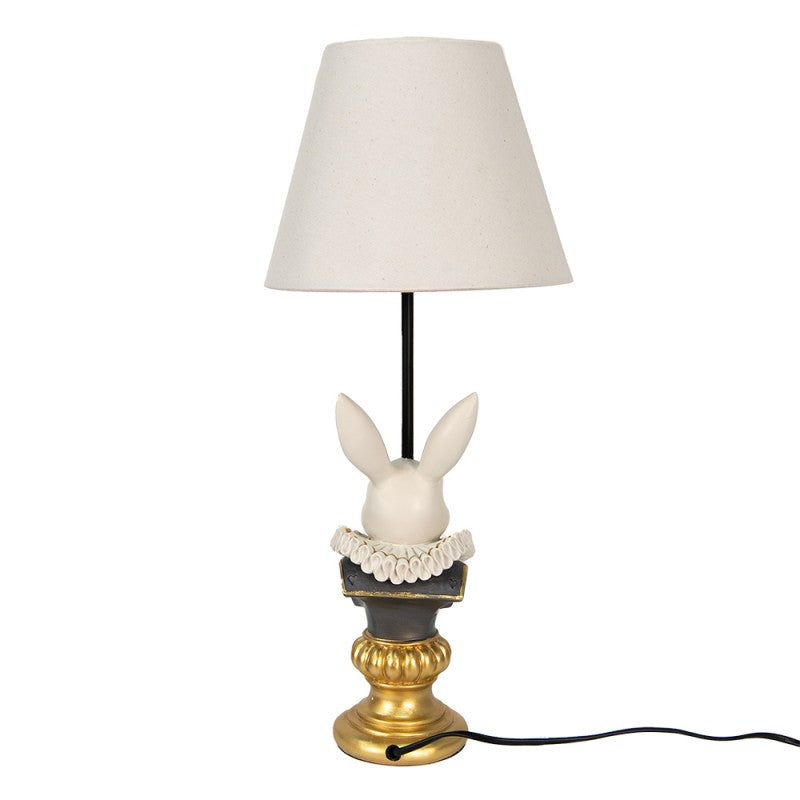 Bordslampa Kanin Ø 22x57 Cm Beige