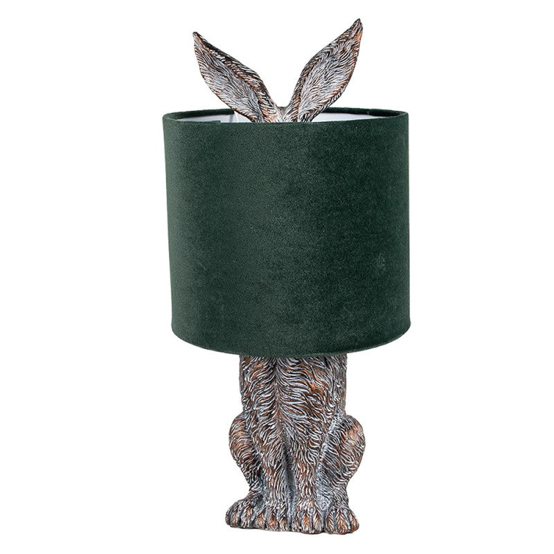 Bordlampe Kanin Ø 20x43 cm Brun