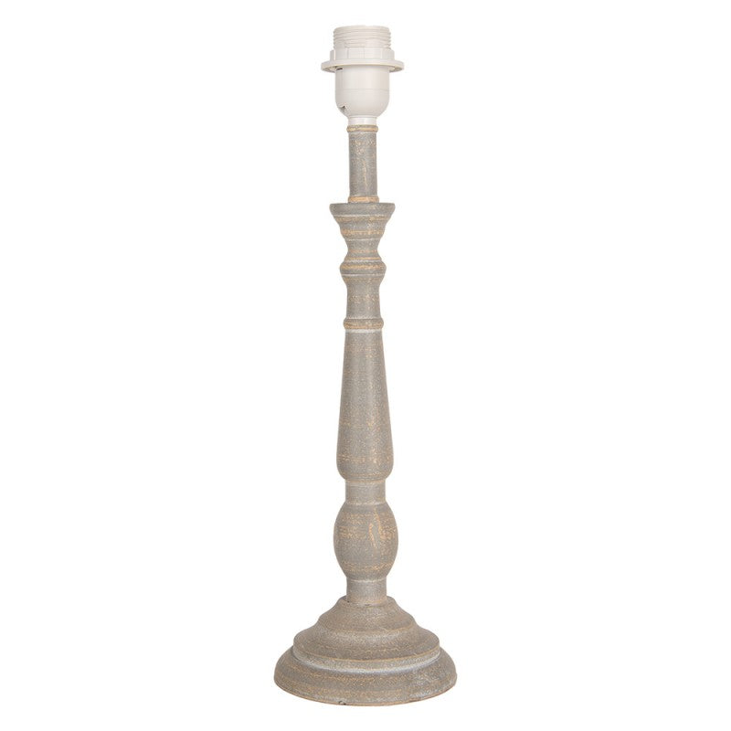 Bordslampa Lampfot Ø 13x45 cm Brunt trä