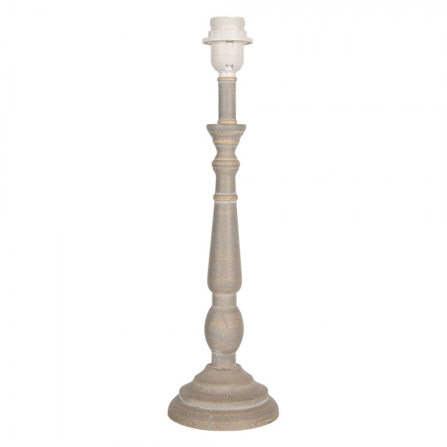 Bordslampa Lampfot Ø 13x45 cm Brunt trä