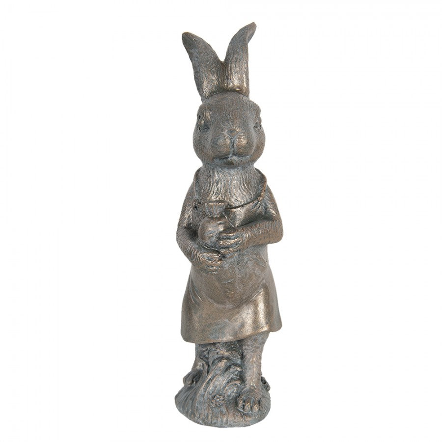 Påskdekoration Kanin 21 Cm Brun Polyresin