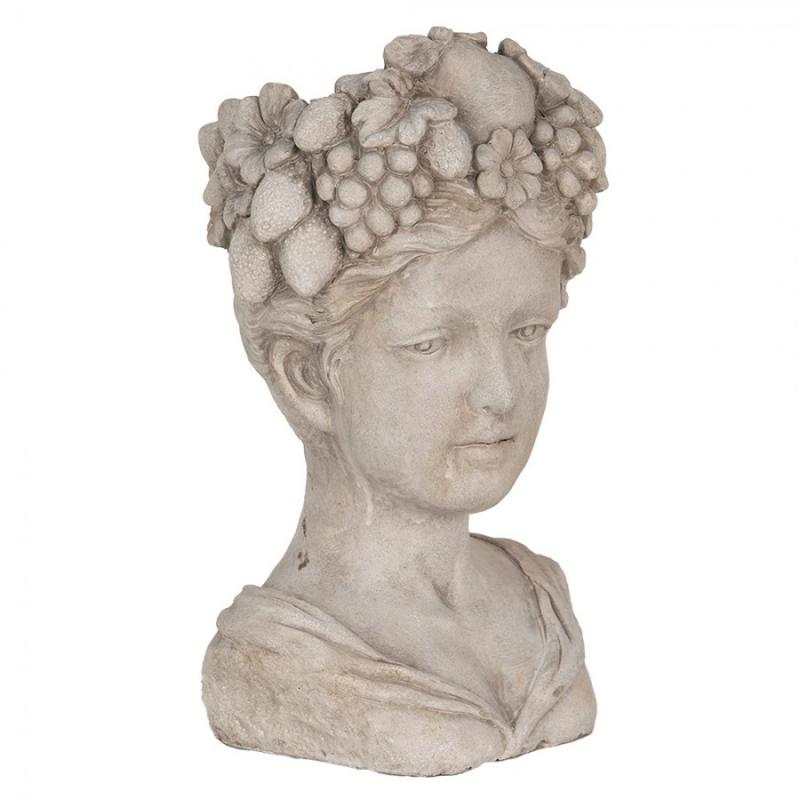 Blomkruka 22x21x35 Cm Grå