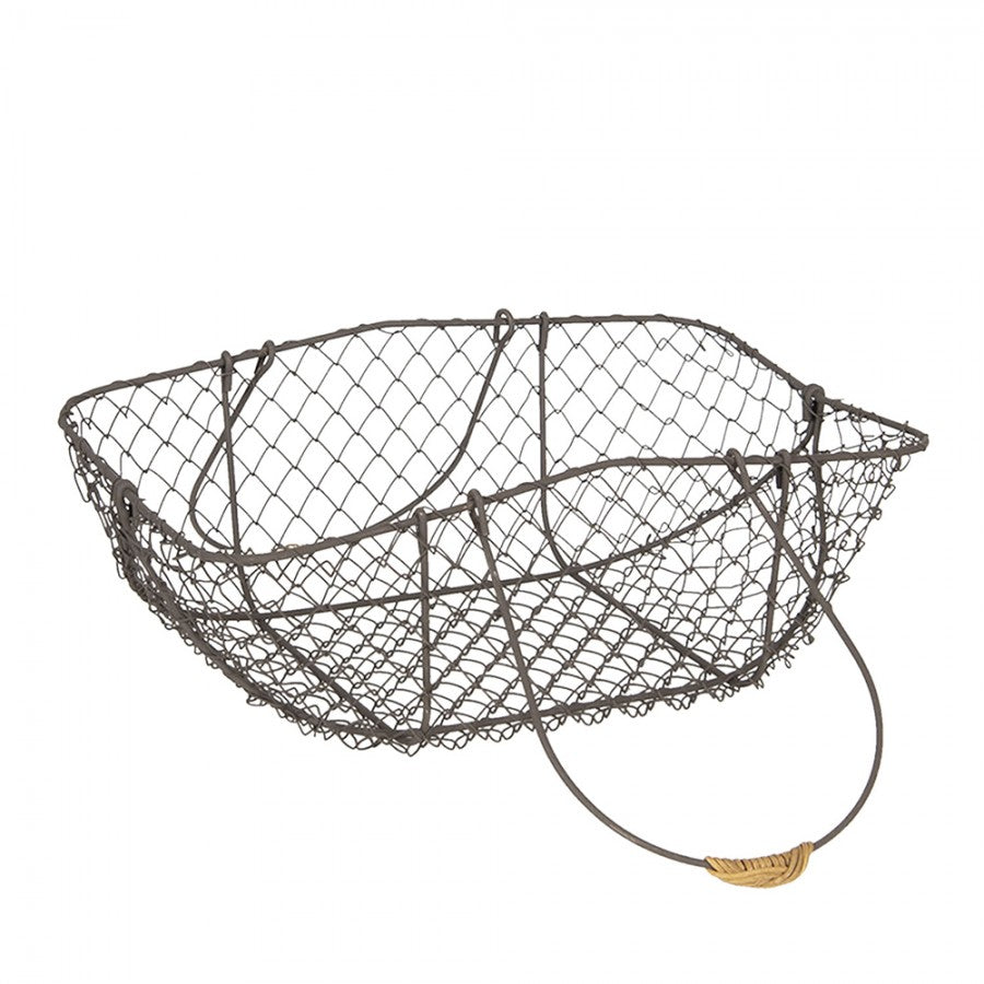 Dekorativt kurv sett med 4 stk Brun Maks 38x28x36