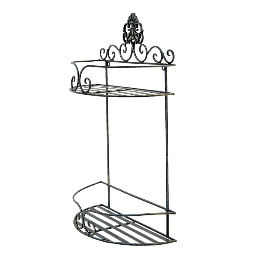 Vegghylle Sort 33x16x53 cm