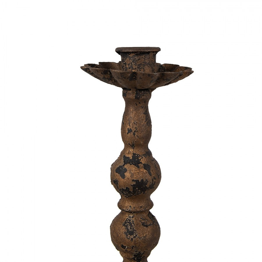 Lysestake Sort Ø 11x25 cm