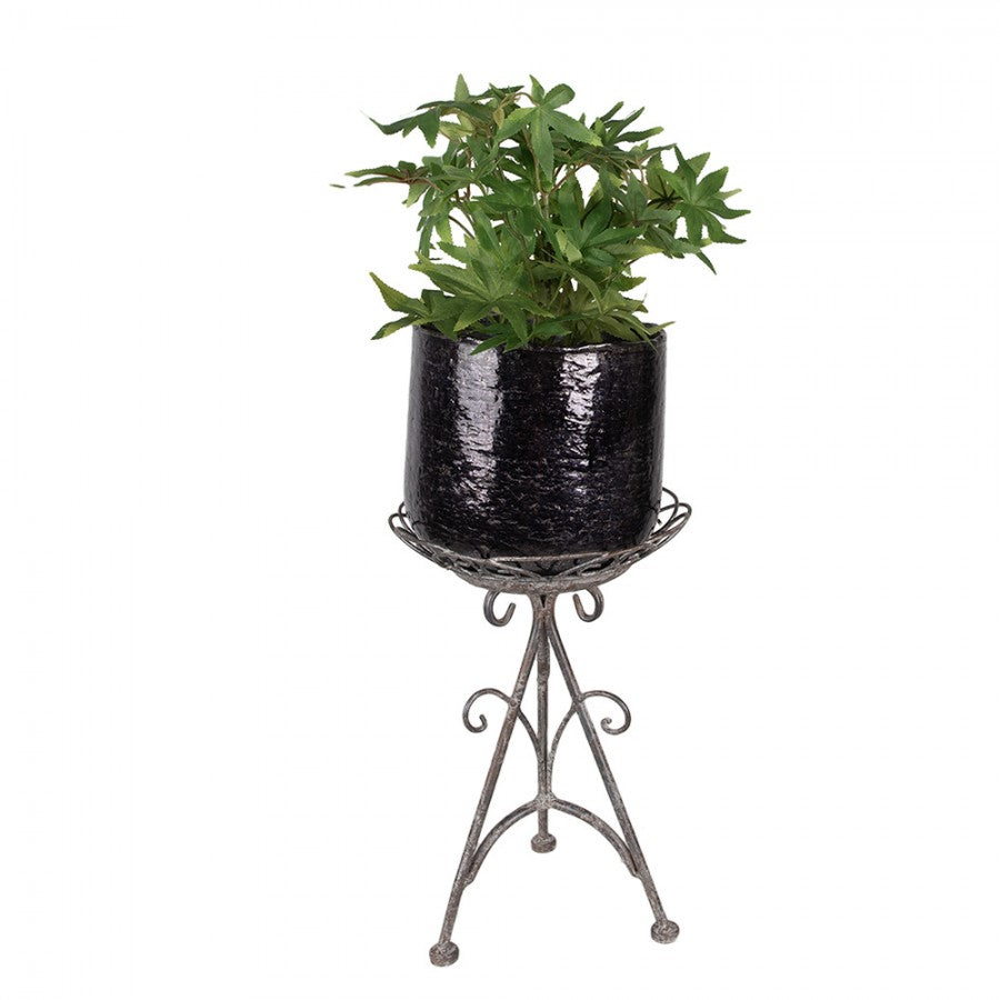 Blomsterstativ Plantebord Brun Ø 22x32 cm