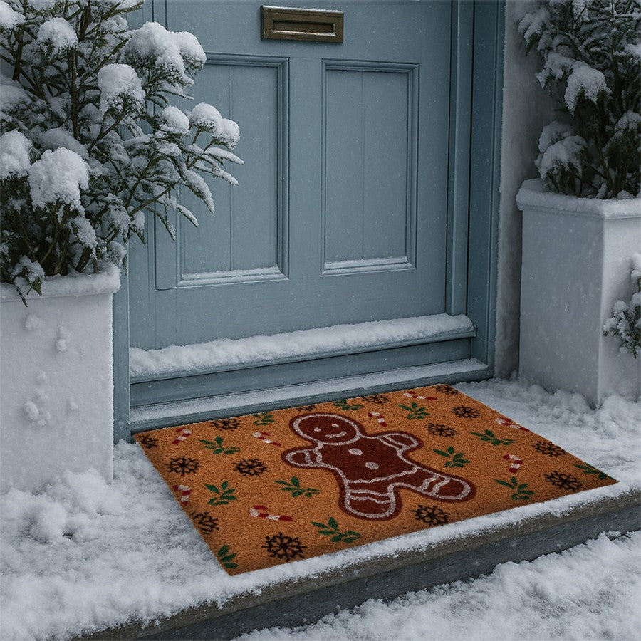 Jul div. Dørmatte Pepperkake 75x45x1 cm