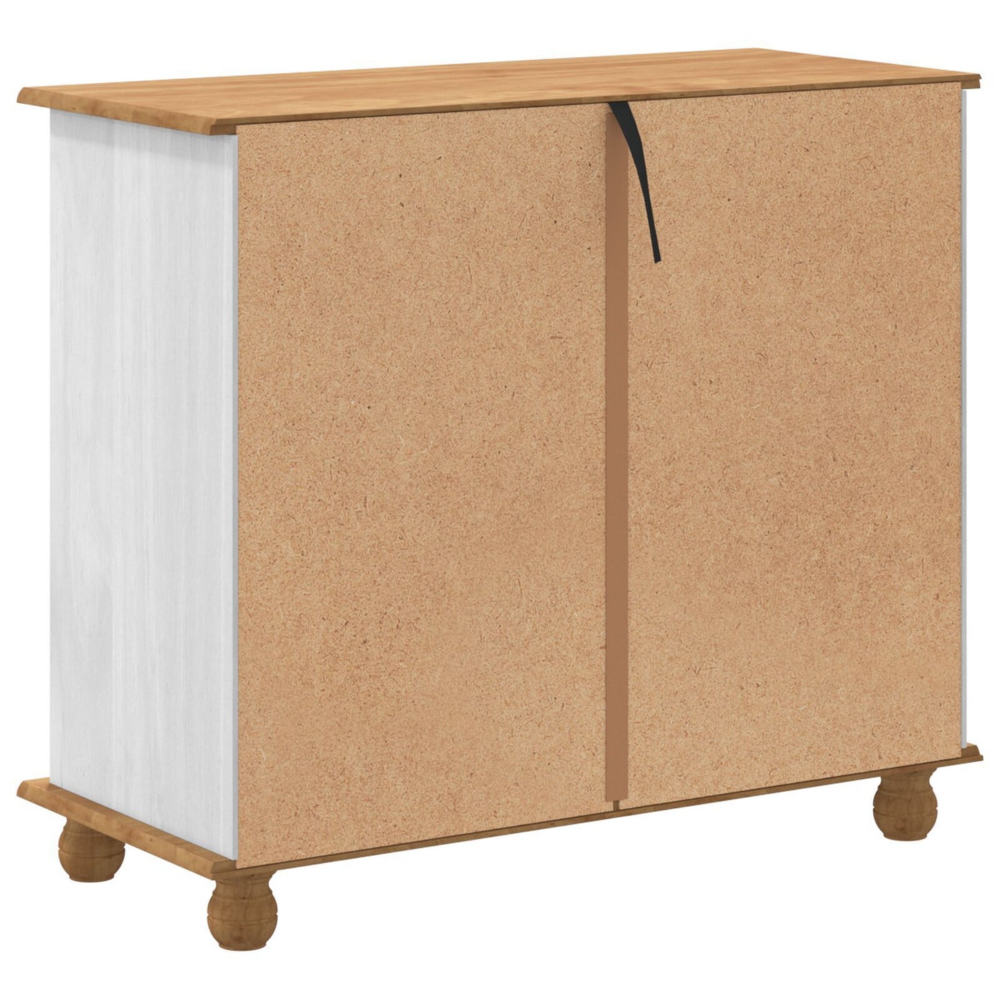 Kommode Hvit 'ASKIM' 91x40x79 cm Solid Tre Pine