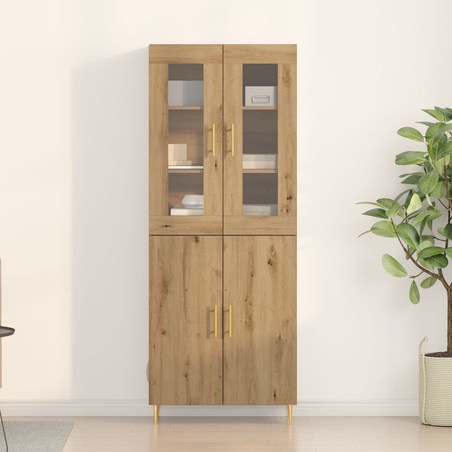 Skap Artisan Eik 69.5x34x180 cm