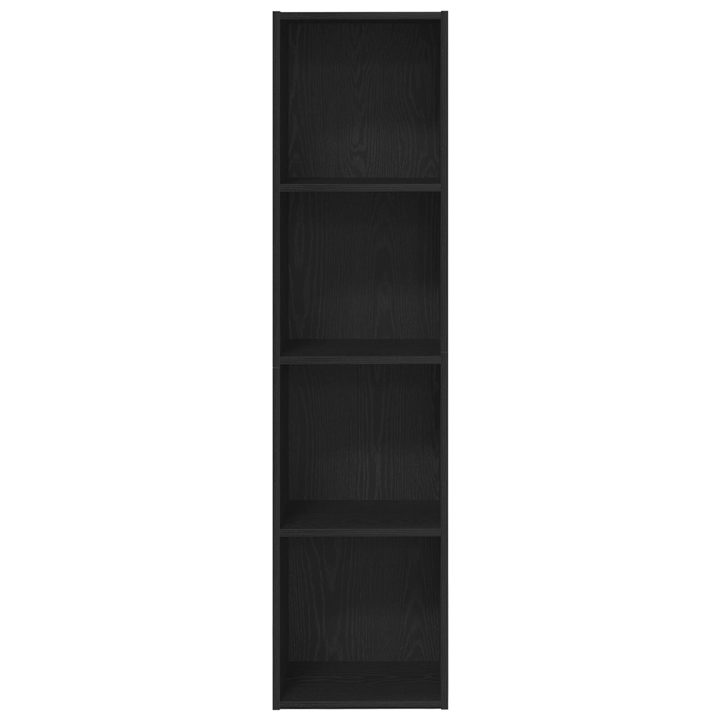 Bokhylle Svart Eik 36x30x143 cm