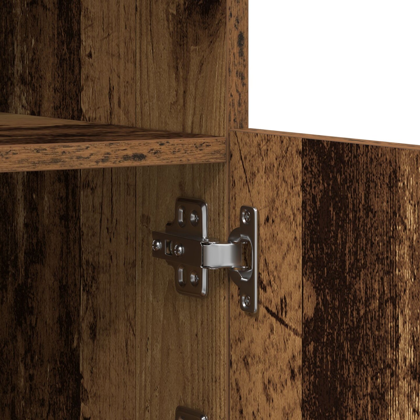 Skap med LED-lamper Gammet tre 60x37x67 cm