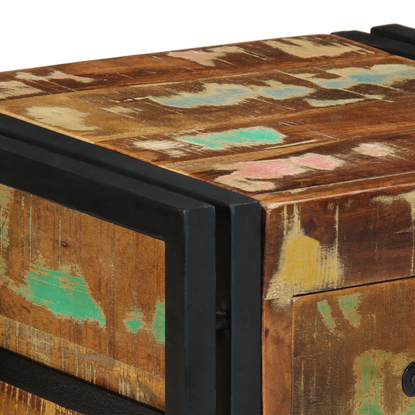 Nattbord Sengbord Tre 40x35x50 cm Solid Tre Gjenvunnet