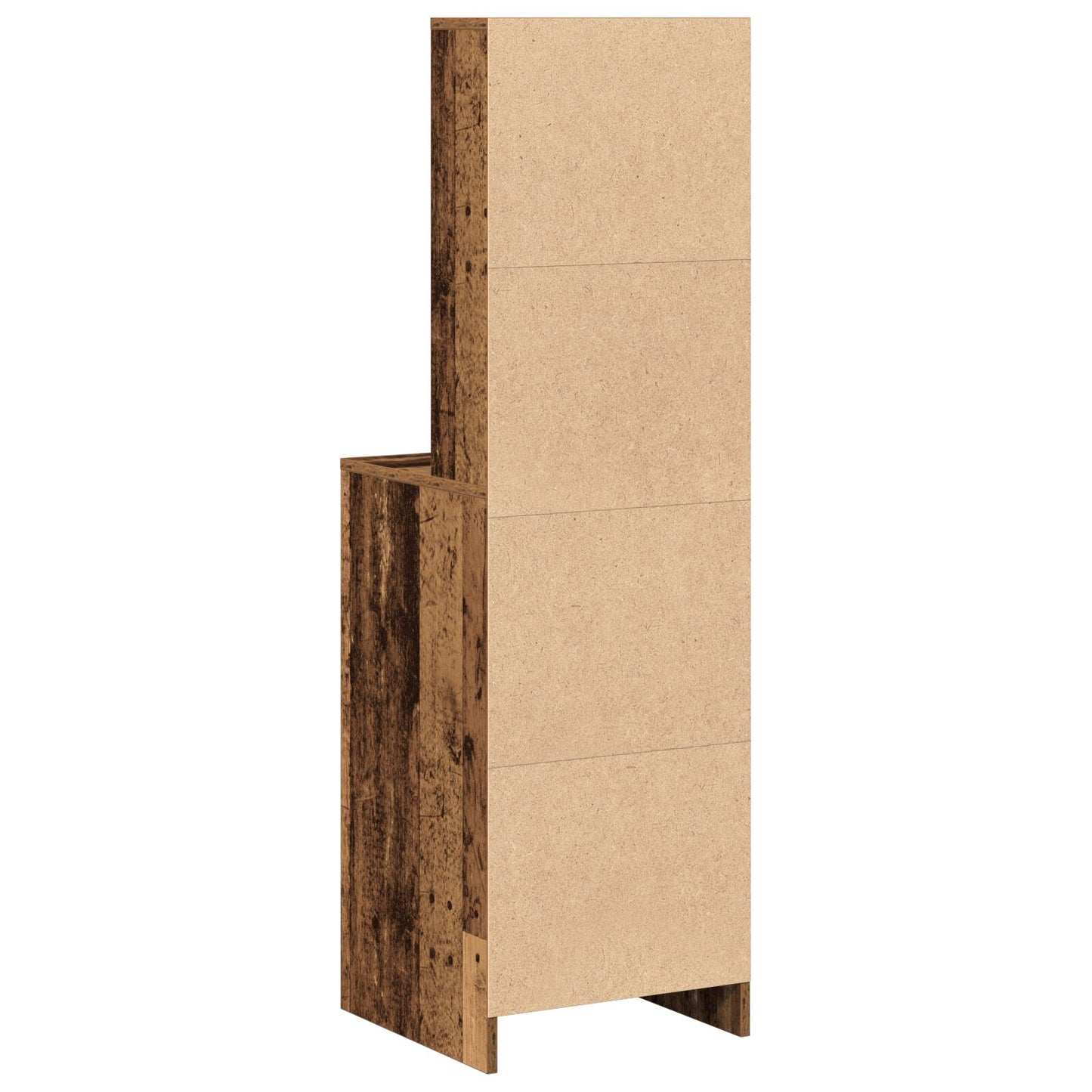 høyt skap Gammelt tre 40x41x135 cm