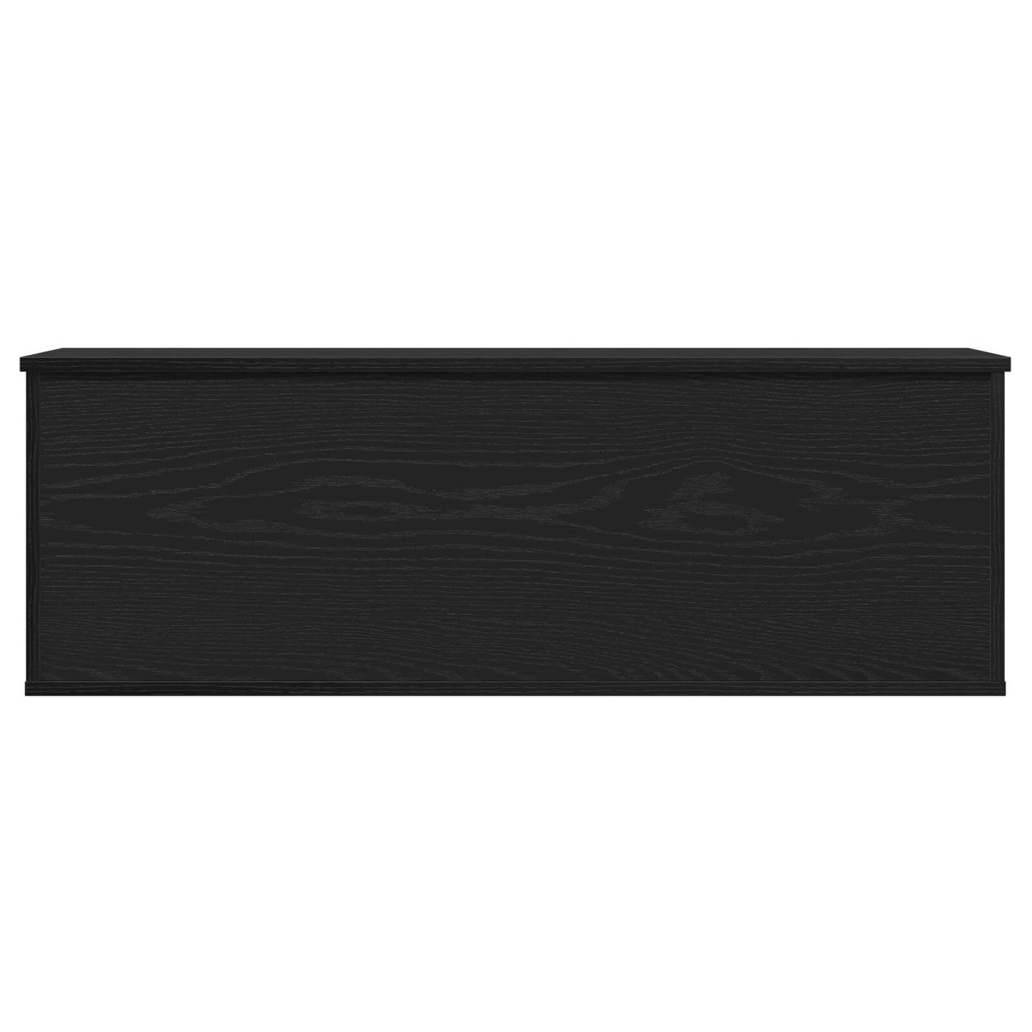 Oppbevaringskiste i Svart Eik 102x35x35 cm