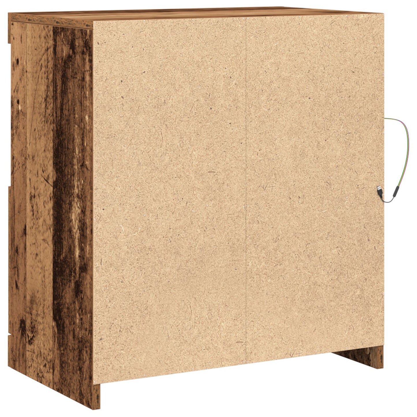 Skap med LED-lamper Gammet tre 60x37x67 cm
