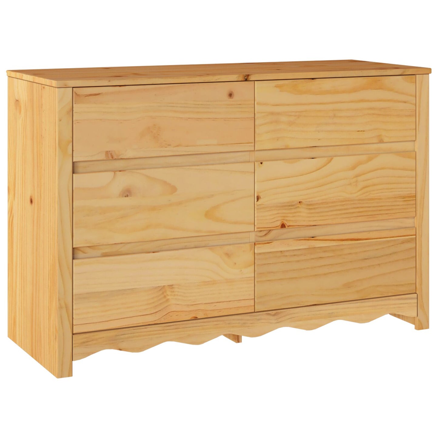 Kommode Tre heltre furu 111x43x73,5 cm