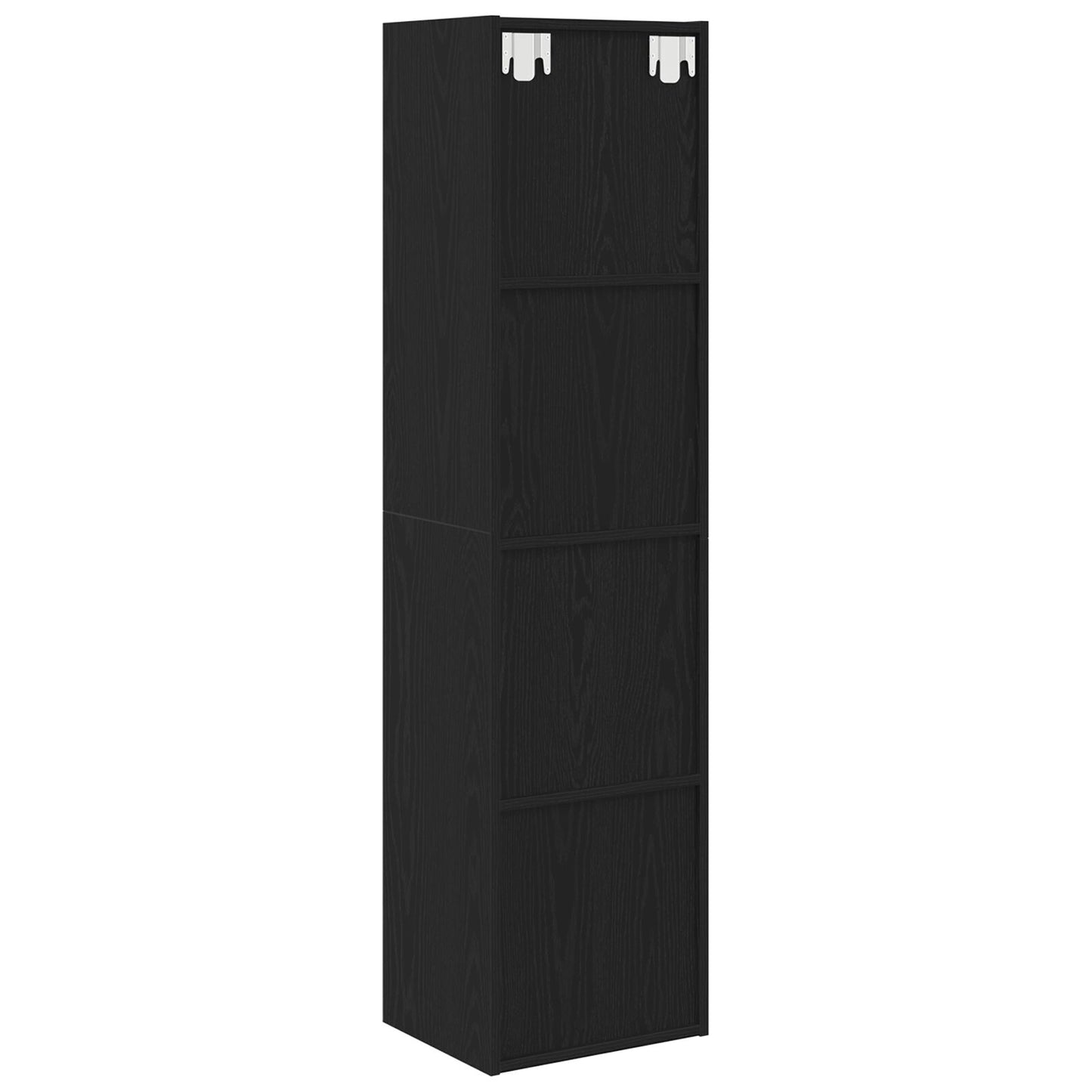 Bokhylle Svart Eik 36x30x143 cm
