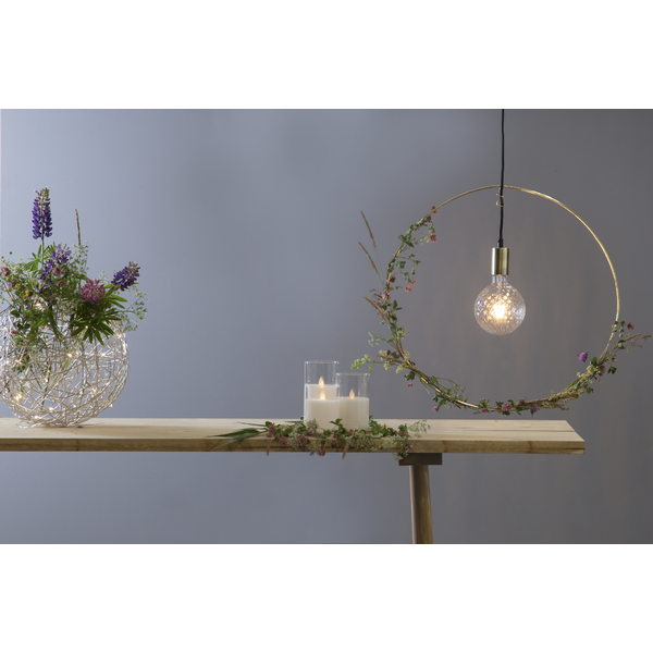 LED Ljus LED Blockljus M-Twinkle Transparent 7,5x15
