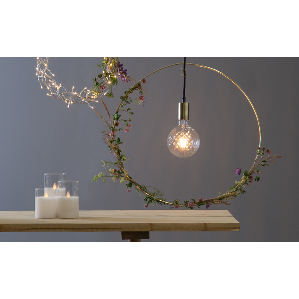LED Ljus LED Blockljus M-Twinkle Transparent 7,5x15