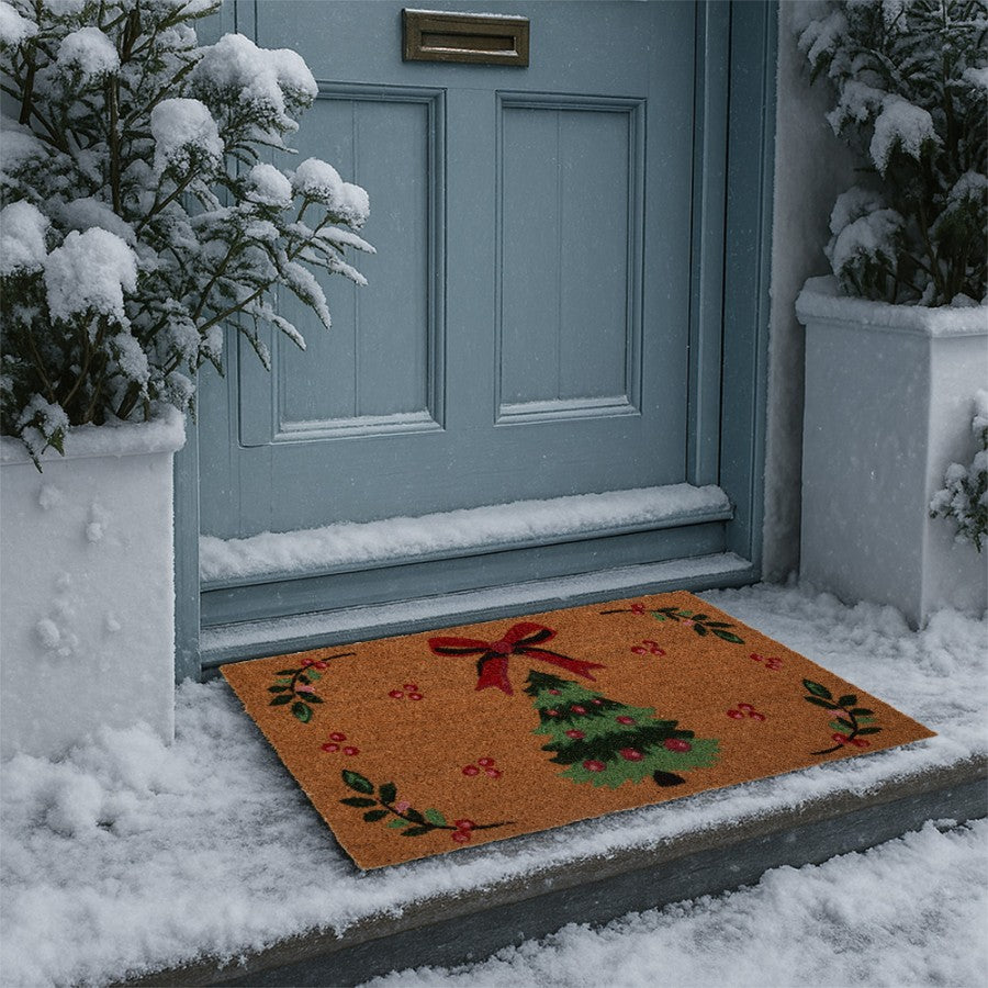 Jul div. Dørmatte Juletre 75x45x1 cm
