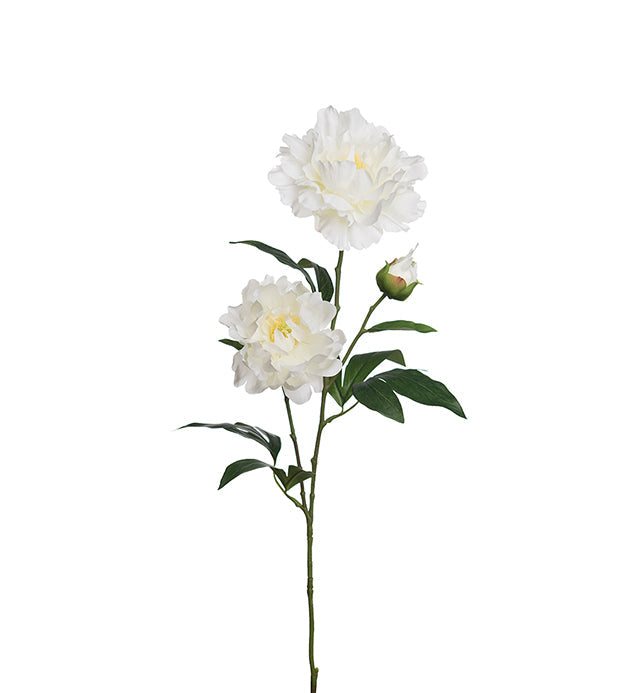 Konstgjord växt Pionstjälk 75 cm