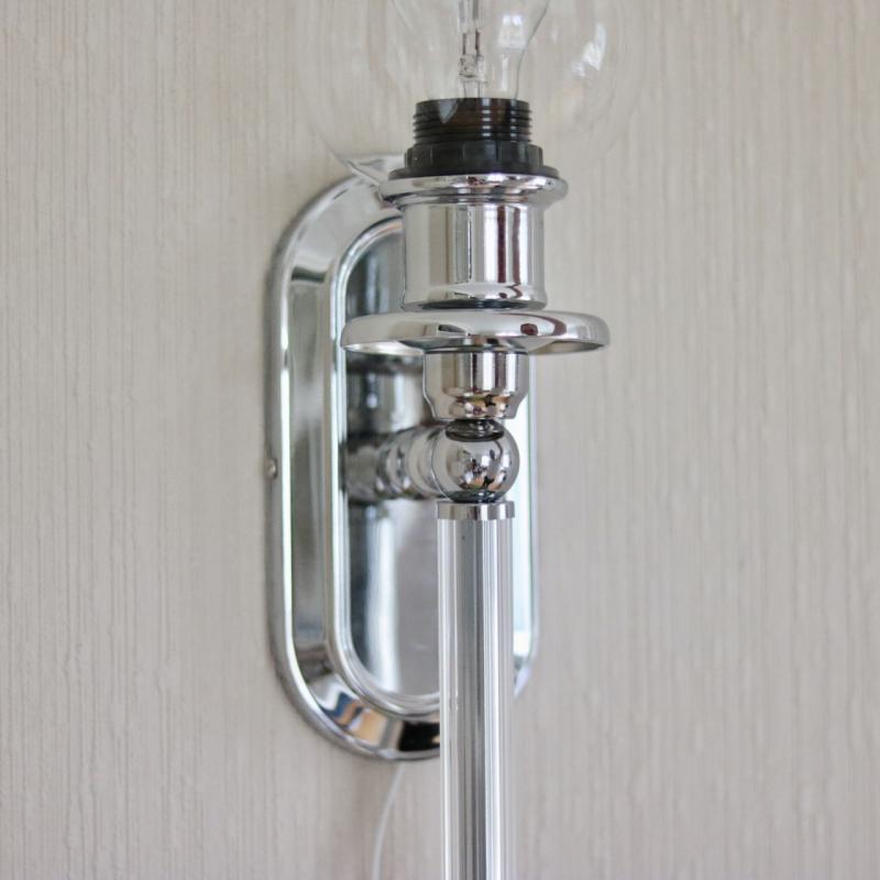 Vägglampa Kristall Lyx 56 cm