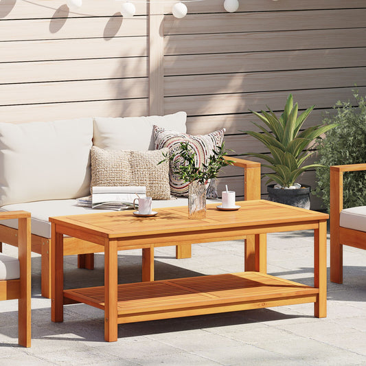 Salongbord Sofabord Tre 70x40x45 cm Solid akasietre