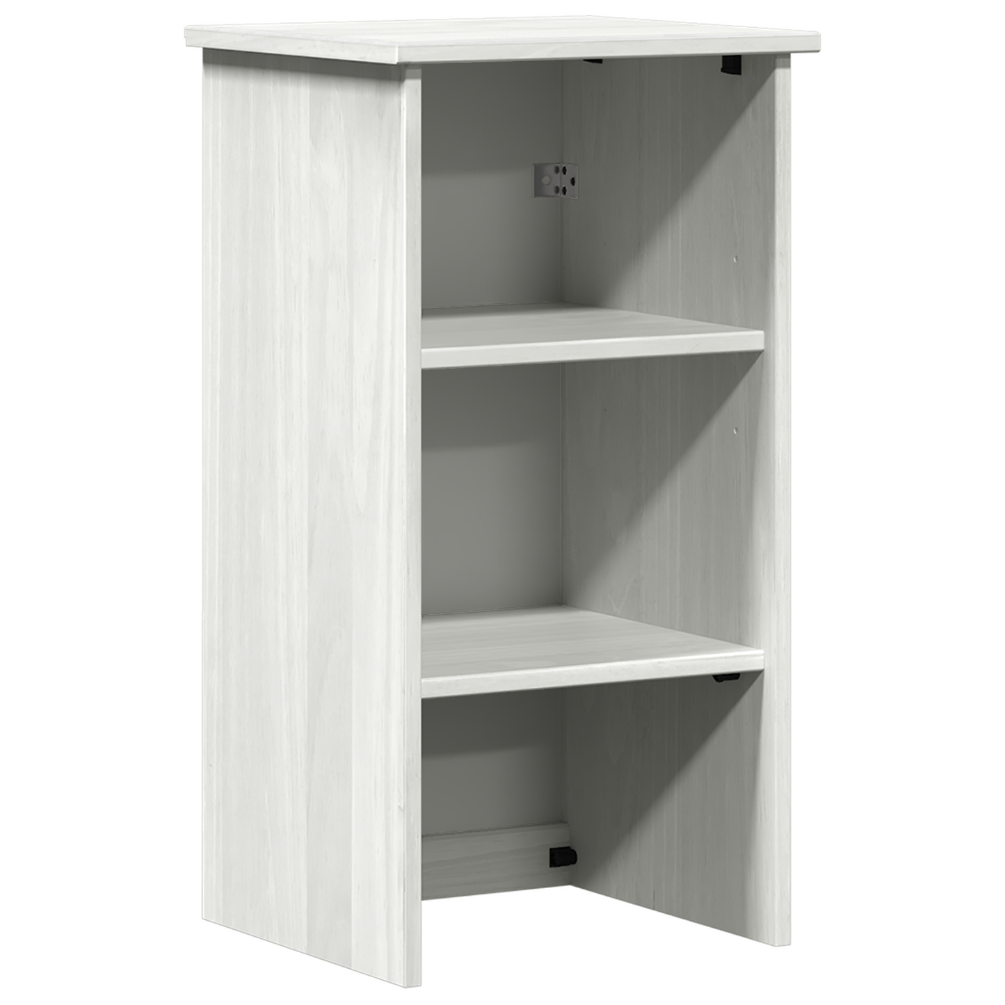 Baderomsinnredningssett 2 pcs Brun og hvit 37 x 34 x 150 cm