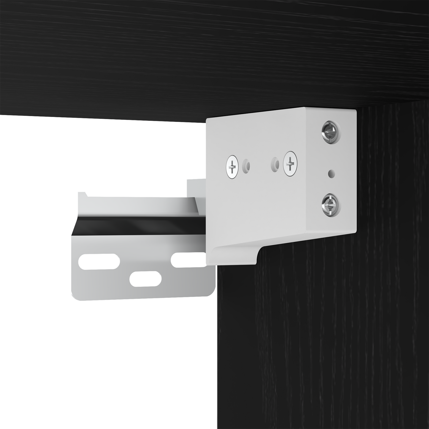 TV-Møbel Svart Eik 7 Piece TV Cabinet Set Veggmontert