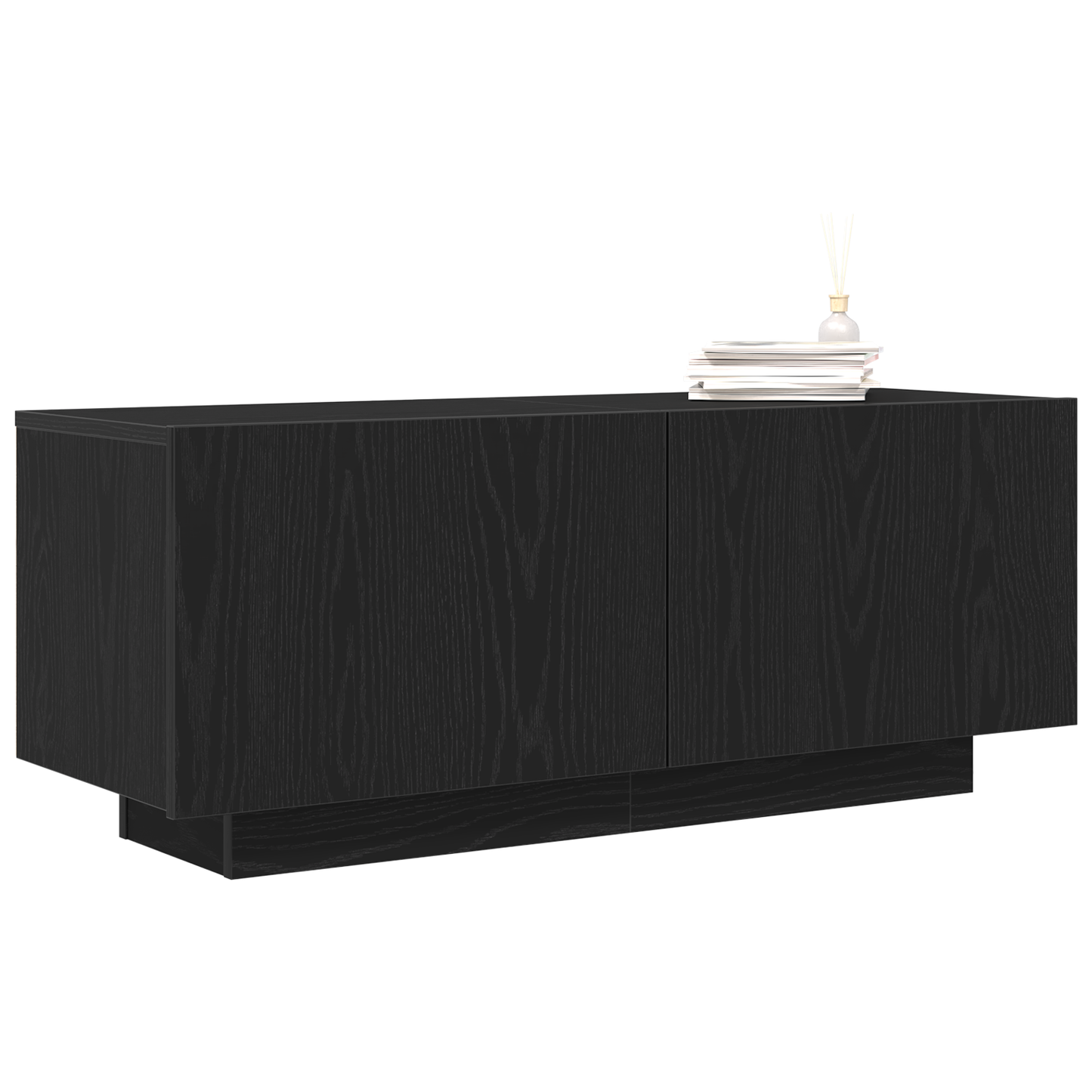 Nattbord Sengbord Svart Eik cm