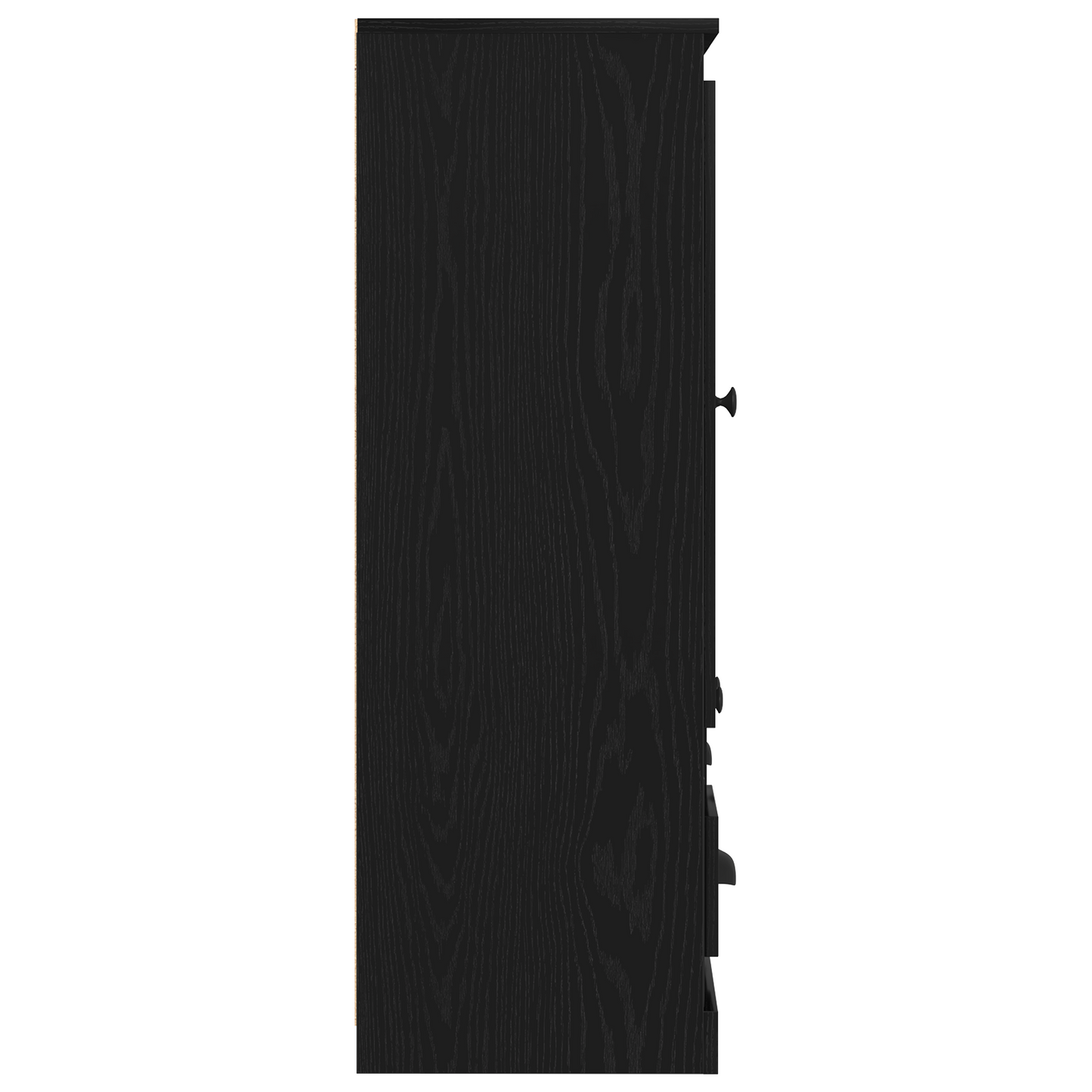 Skap Svart Eik 132x35,5x103,5 cm