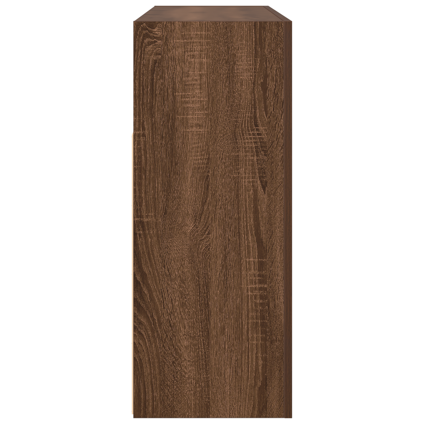 Salongbord Sofabord Brun Eik 116 x 30 x 75 cm Rektangulært