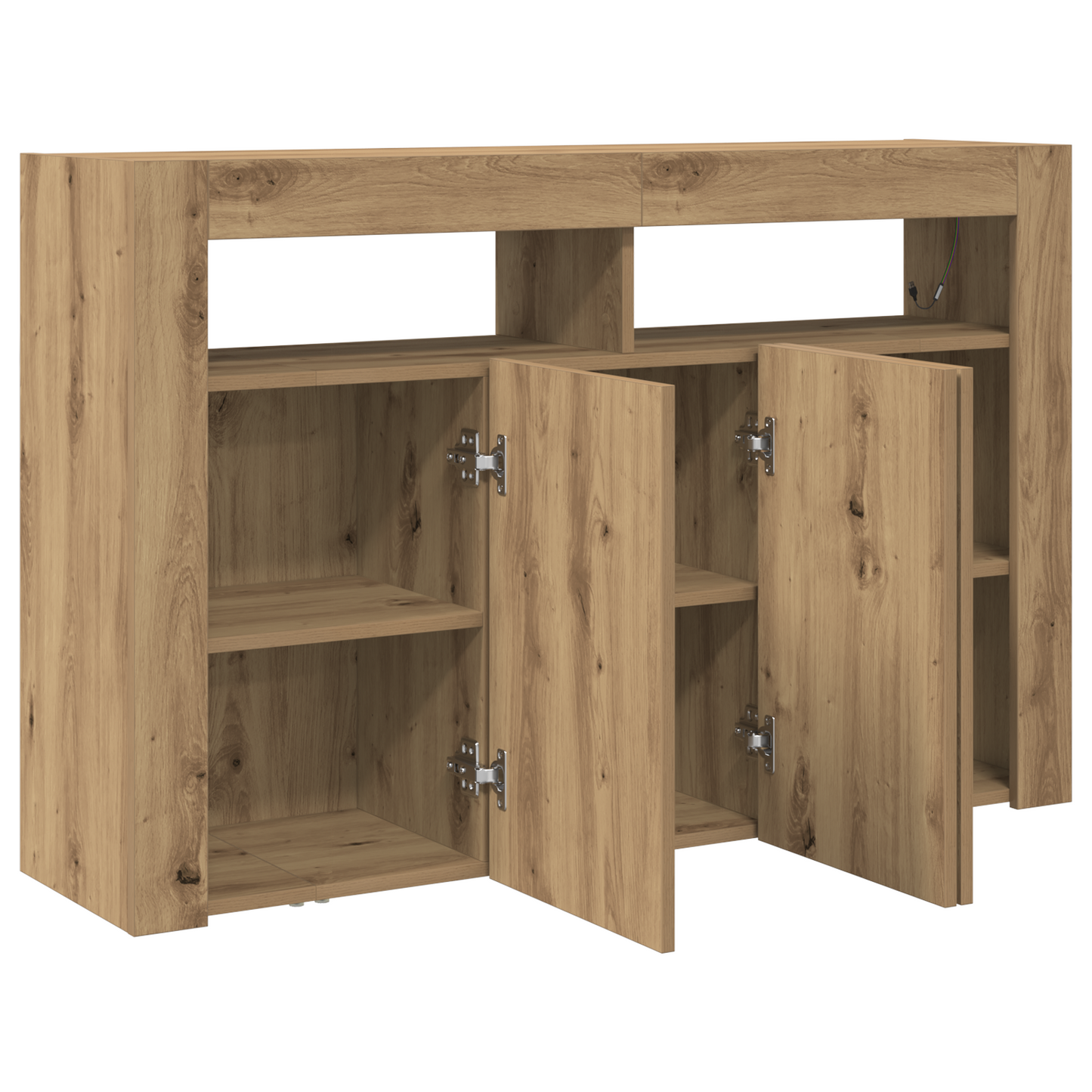 Sidebord Artisan Eik 116 x 30 x 75 cm Sideboard