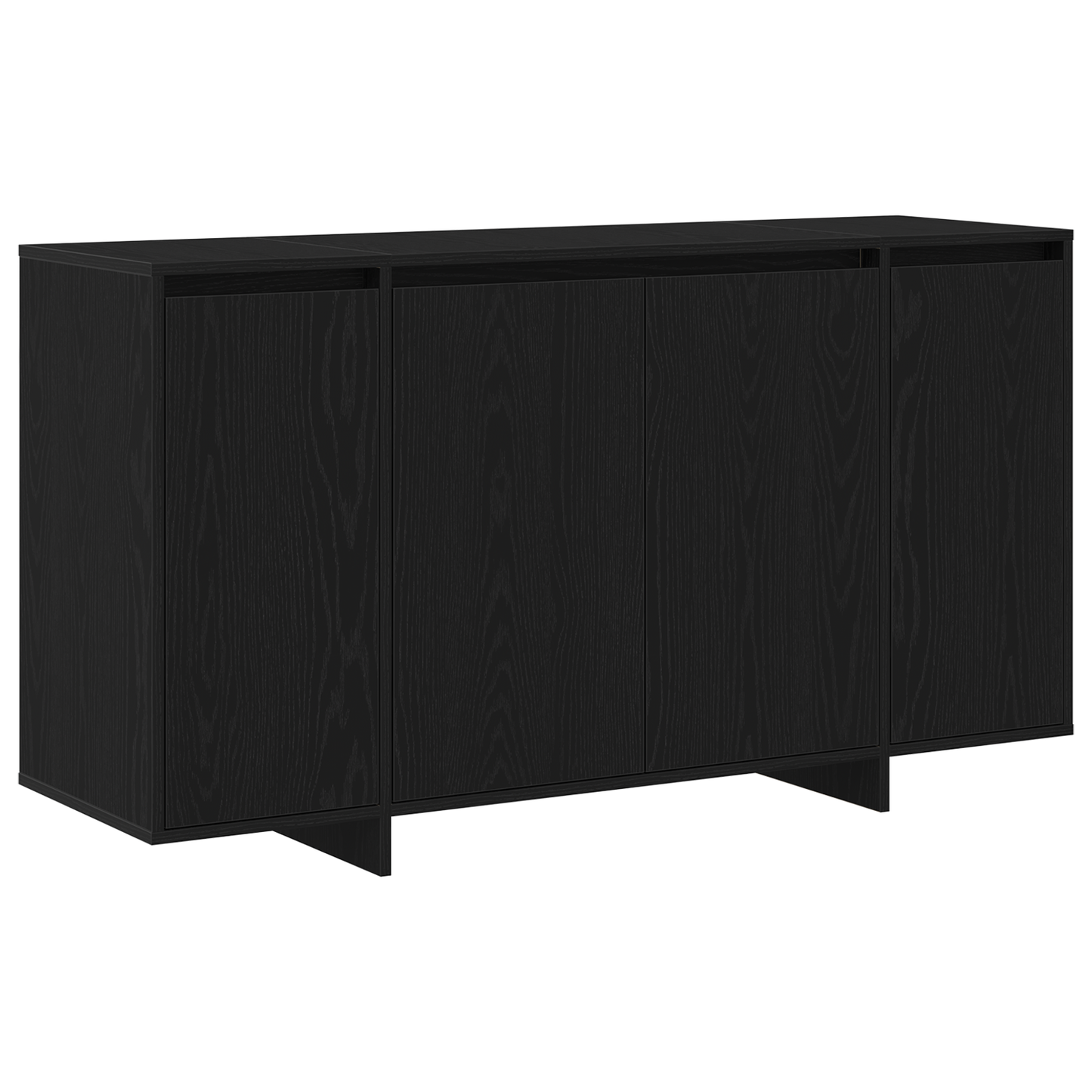 Skjenk Svart Eik 135 x 41 x 75 cm