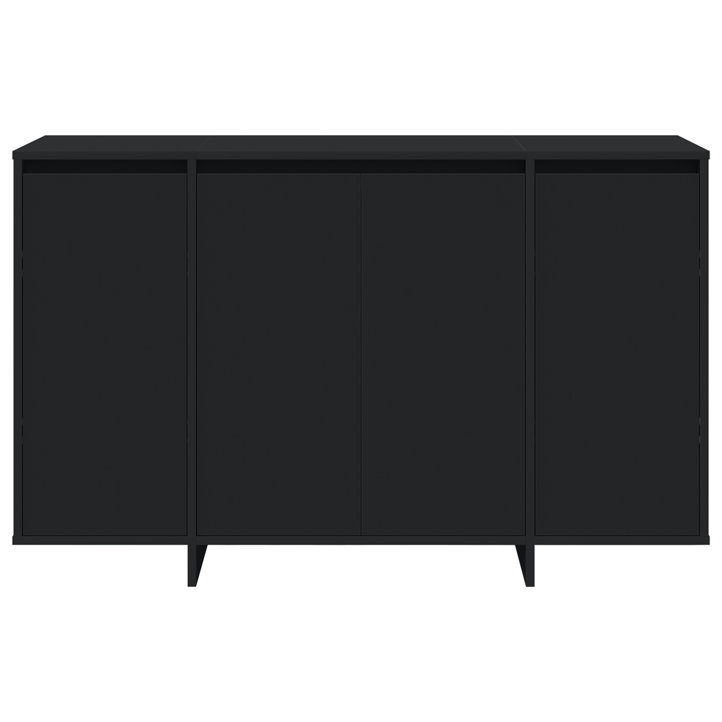 Skjenk Svart Serviesskap 120 x 41 x 75 cm